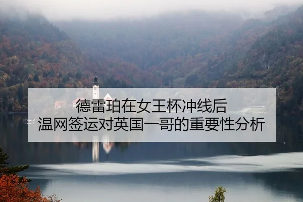 德雷珀在女王杯冲线后 温网签运对英国一哥的重要性分析